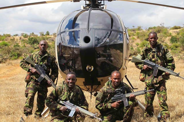 A rapid response team working in Kenya to safeguard elephants from wildlife criminals