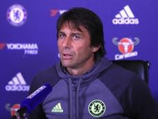 Conte looking to deliver 'hard hit' on Liverpool's season