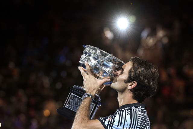 Federer secured his 18th Grand Slam title after overcoming old rival Rafael Nadal in Sunday's final