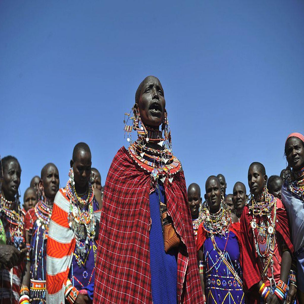  African Traditional Maasai Shuka and Tv Blanket