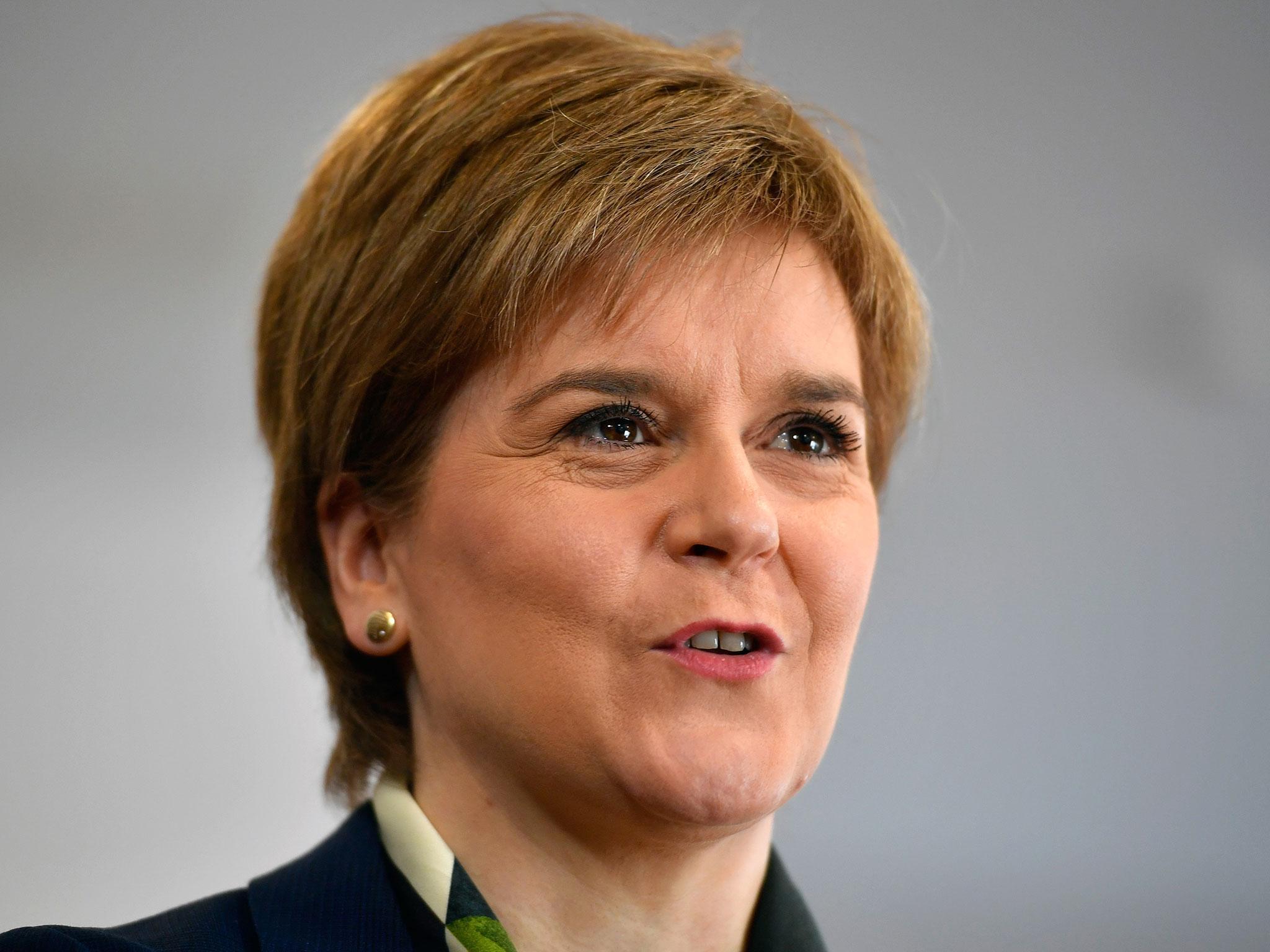 Ms Sturgeon proposed Scotland should stay in the EU single market