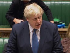 Johnson faces accusations that May was told 'Muslim ban' was coming