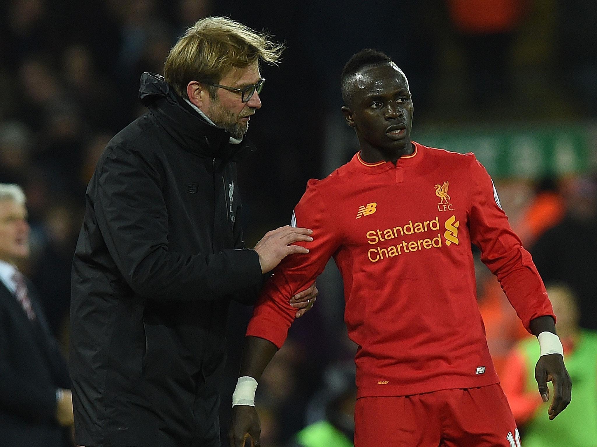 Sadio Mane of Liverpool with the new number 10 shirt at Melwood News  Photo - Getty Images