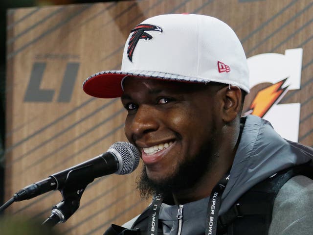 Mohamed Sanu spent time growing up in Sierra Leone and will be the only practicing Muslim involved in Sunday's Super Bowl
