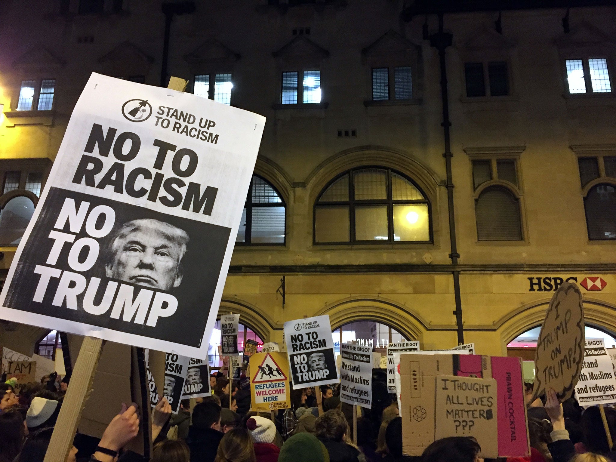 Trump attempted to ban travel from majority-Muslim nations in his first term, prompting protests and lawsuits, and the president pointed to ‘Islamic terrorists’ in announcing his second-term version