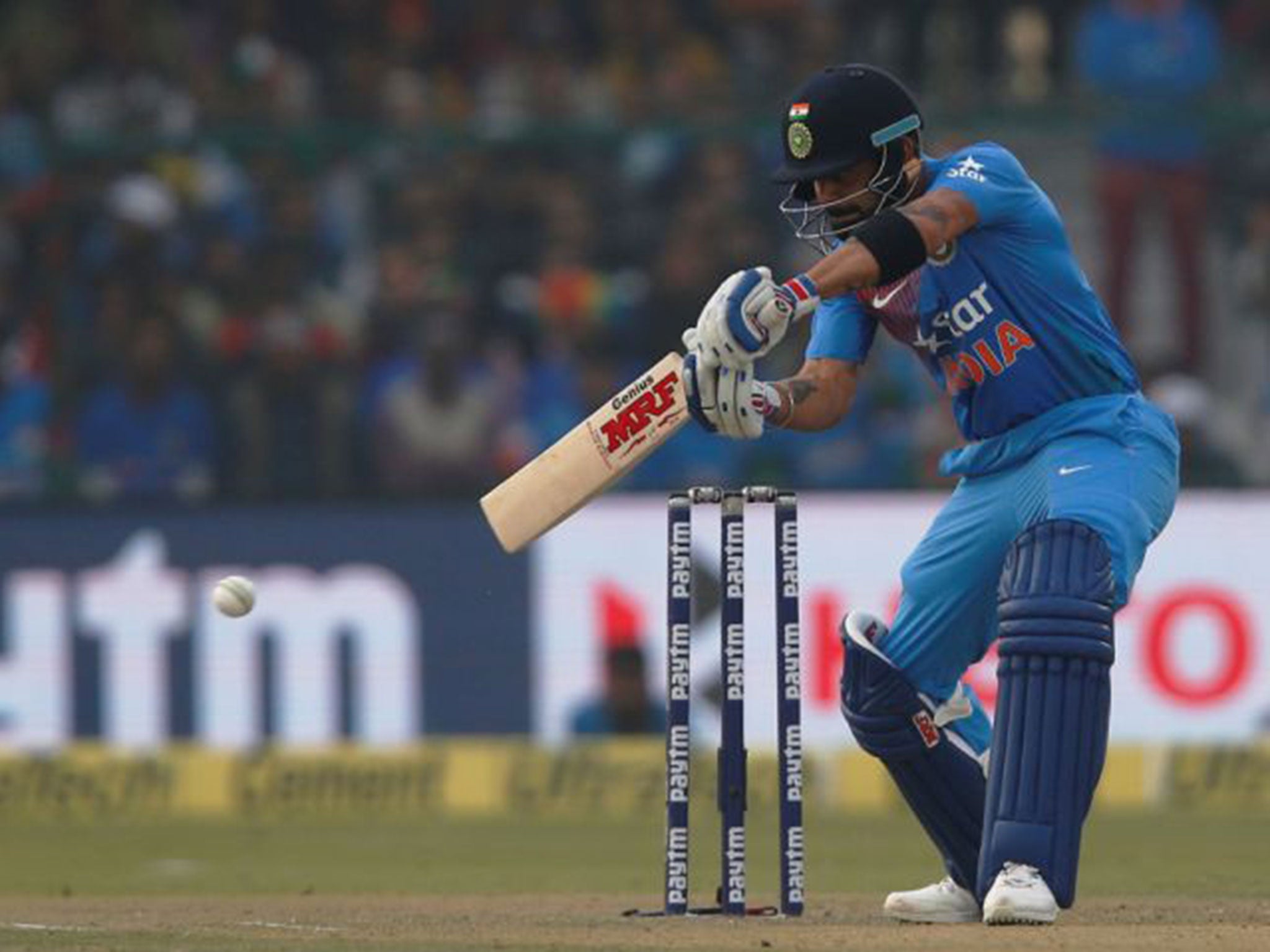 The inability to refer Virat Kohli's non-dismissal also left England frustrated