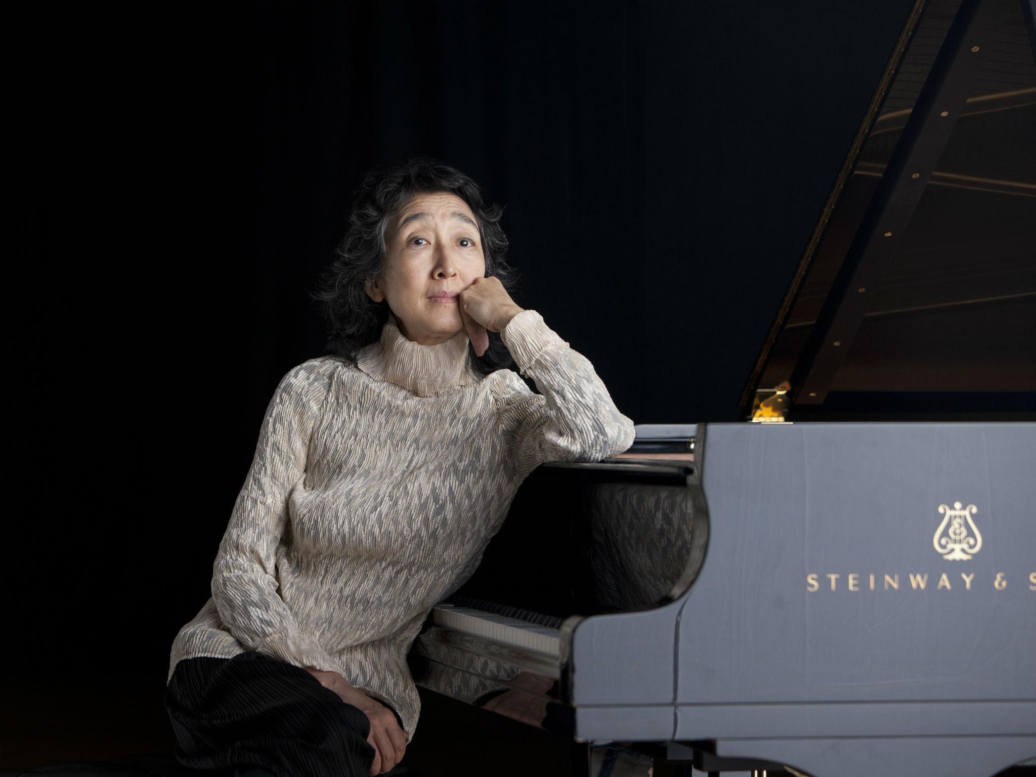 Scaling back: Mitsuko Uchida has mastered the piano’s most simple key