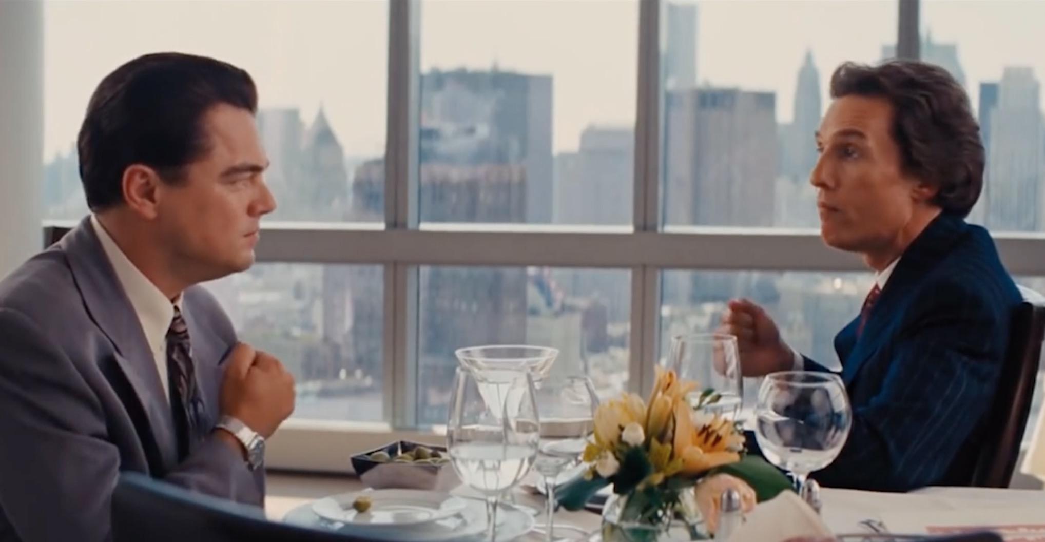 the wolf of wall street matthew mcconaughey