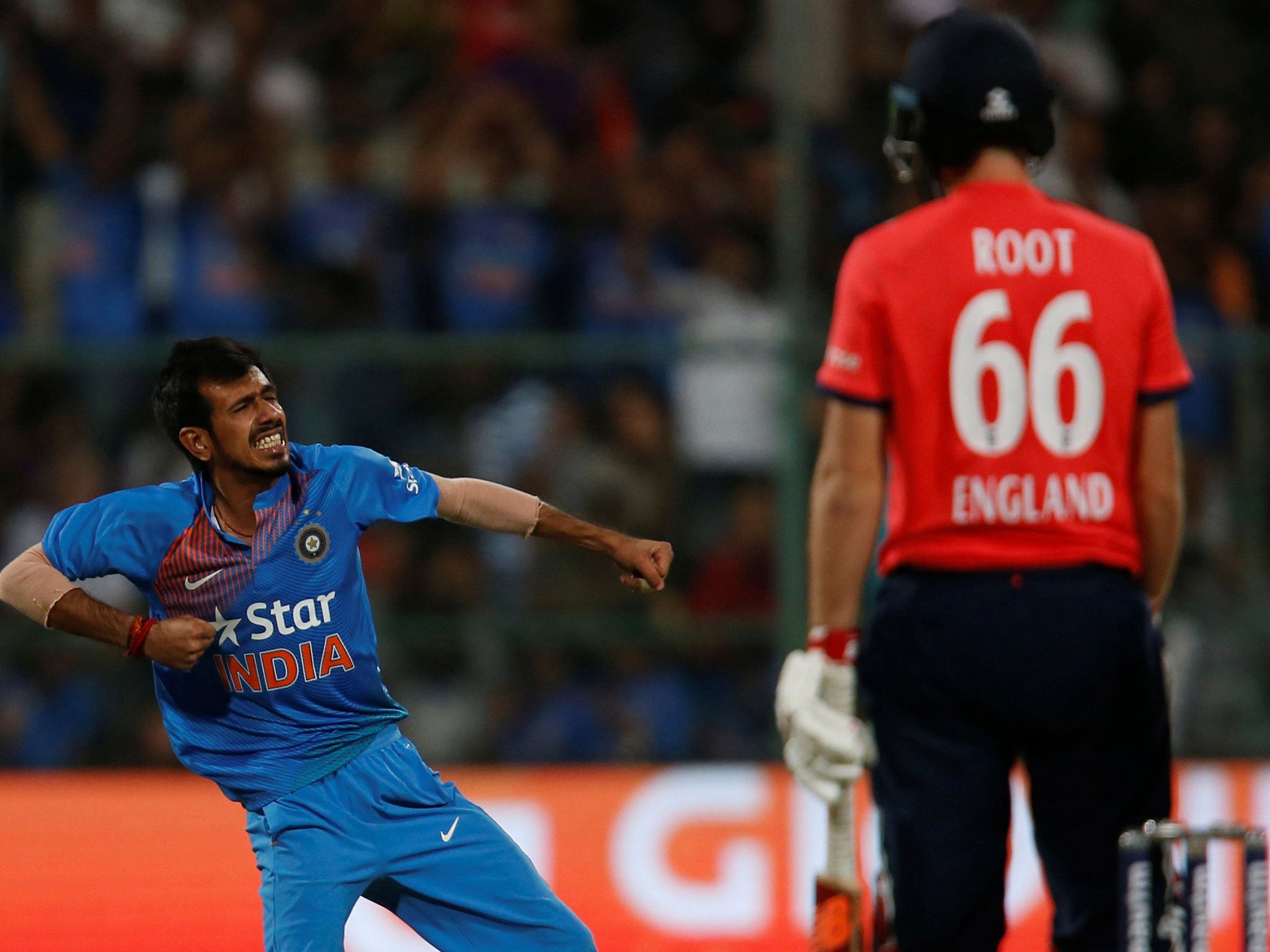 Yuzvendra Chahal flummoxed England with his bowling