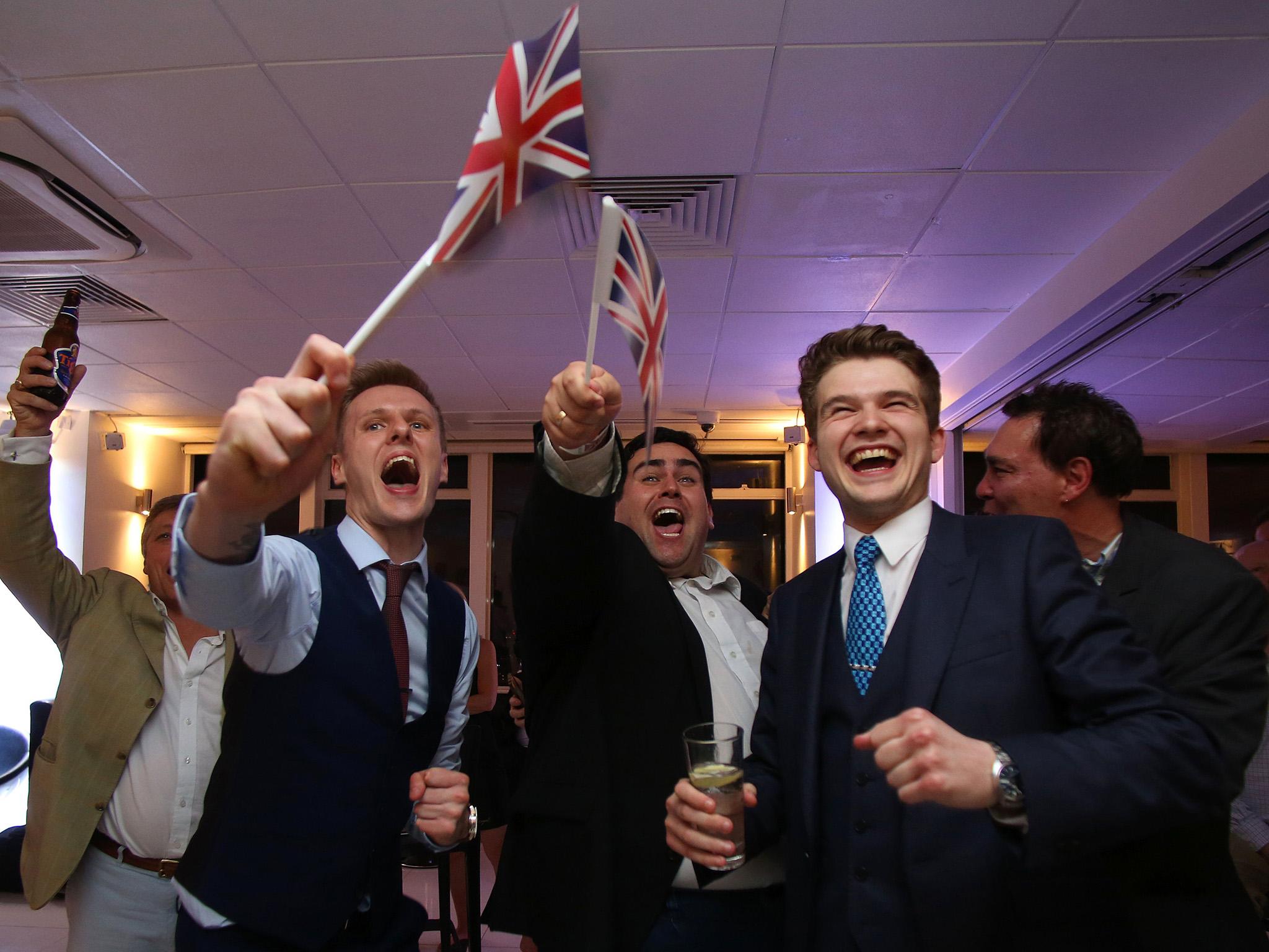 These smiling millennials may be more economically conservative than their predecessors