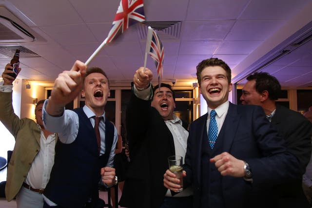 These smiling millennials may be more economically conservative than their predecessors