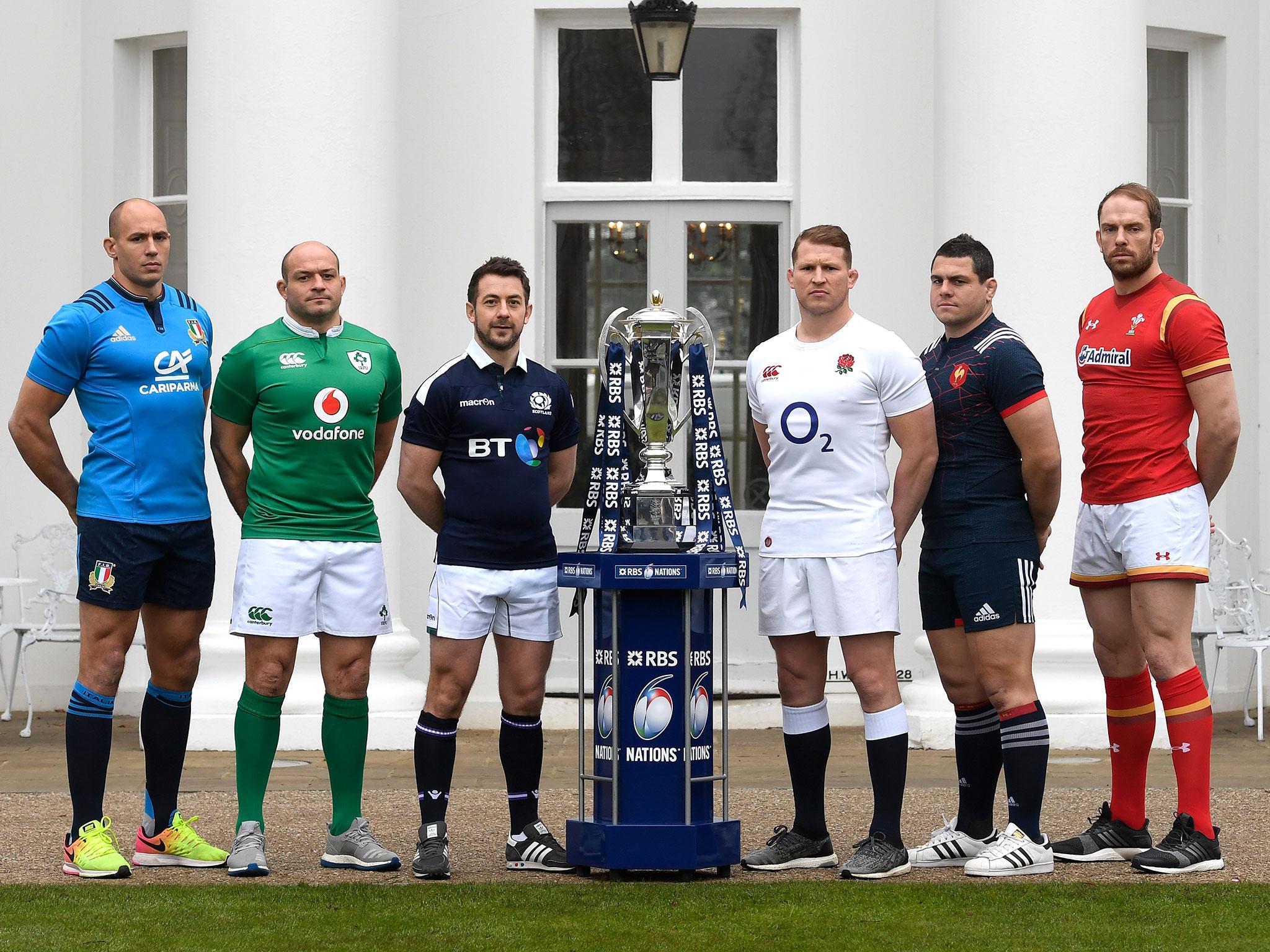 Six Nations captains