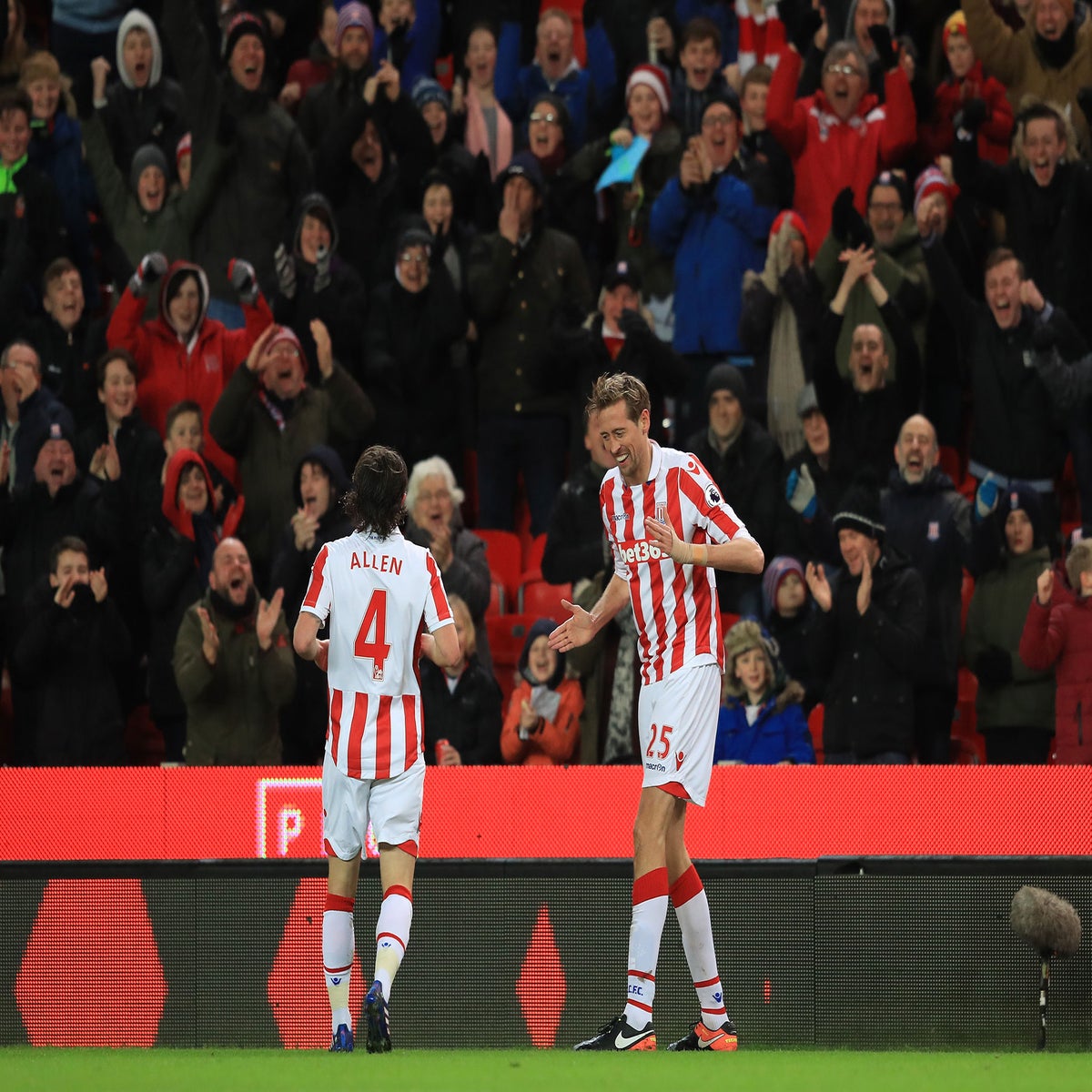 Premier League: Peter Crouch felt Stoke were deserved winners