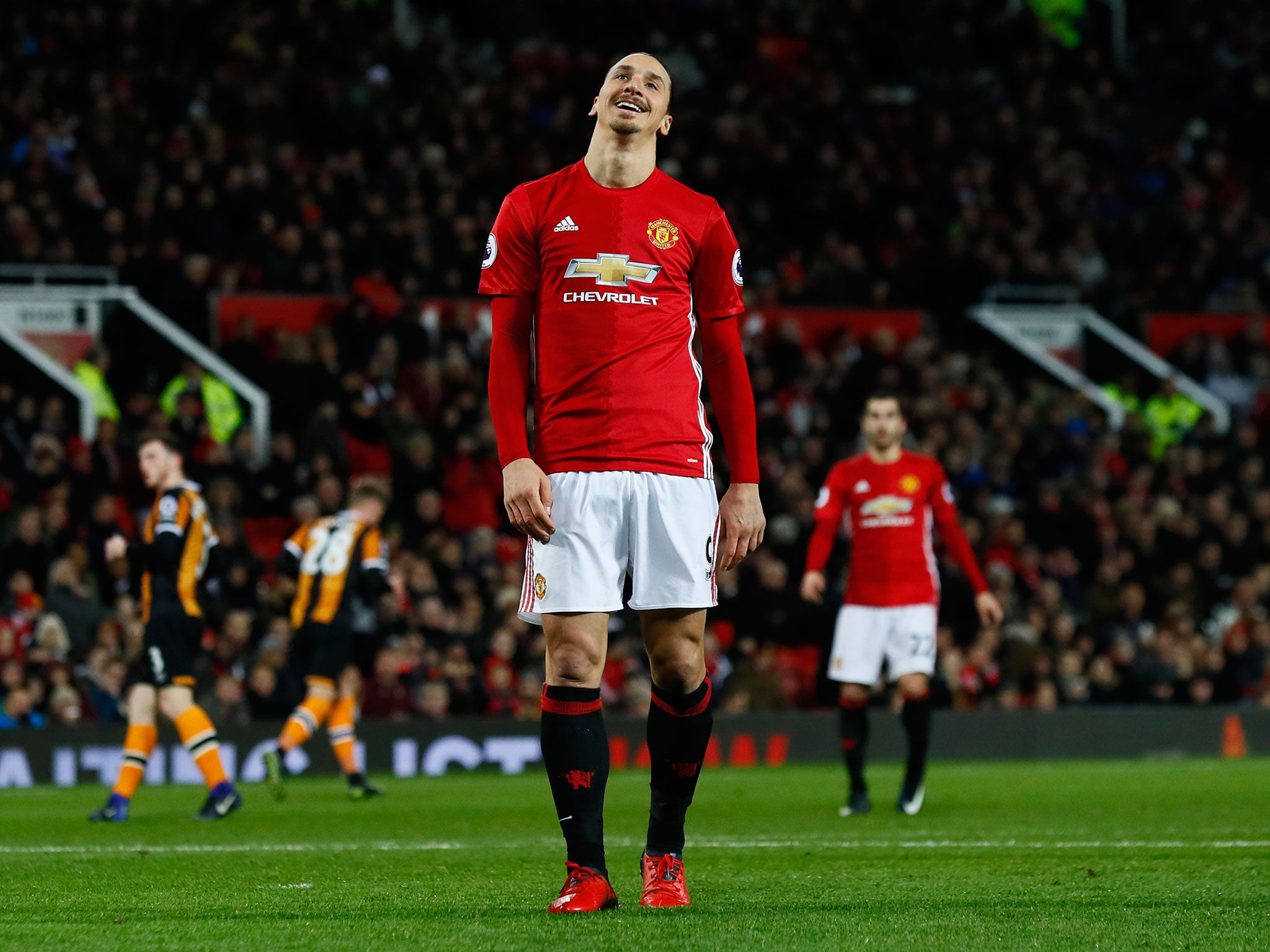 Zlatan Ibrahimovic was unable to provide United with a winning goal