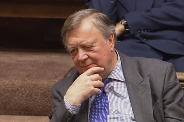 Former chancellor Ken Clarke was the only Conservative MP to vote against the Bill in Wednesday's Commons session