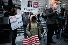 Activists call for national general strike to bring down Donald Trump