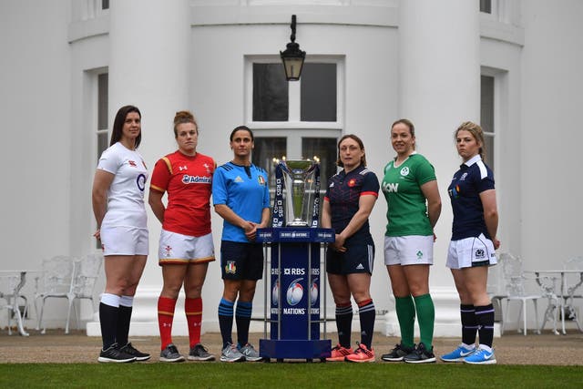 Women's Six Nations captains