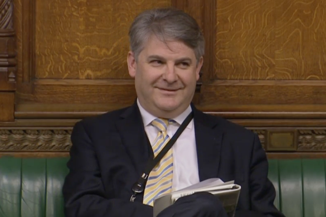 <p>Conservative MP Philip Davies is a longstanding opponent of mask-wearing </p>