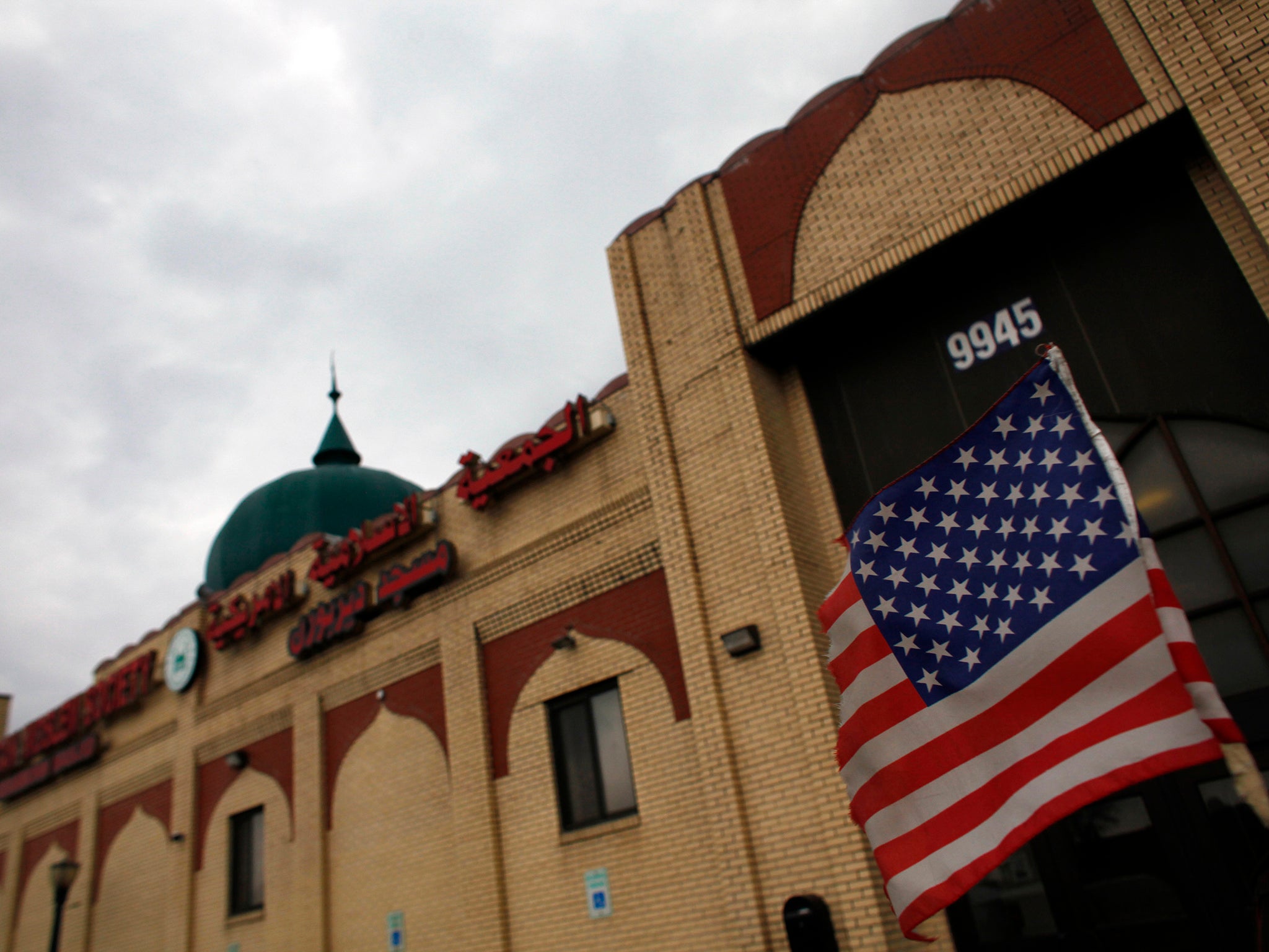 Detroit-based Imam Husham Al-Hussainy said prayers were said for the mother of Mike Hager at the Karbalaa Islamic Educational Center in Dearborn