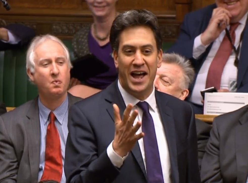 Ed Miliband called on Theresa May to challenge Donald Trump on climate change during Prime Minister's Questions
