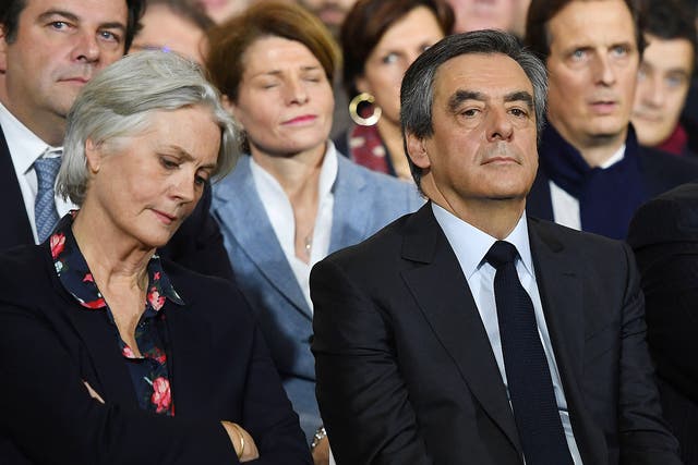 François Fillon and his wife Penelope have become embroiled in political scandal regarding fraud allegations