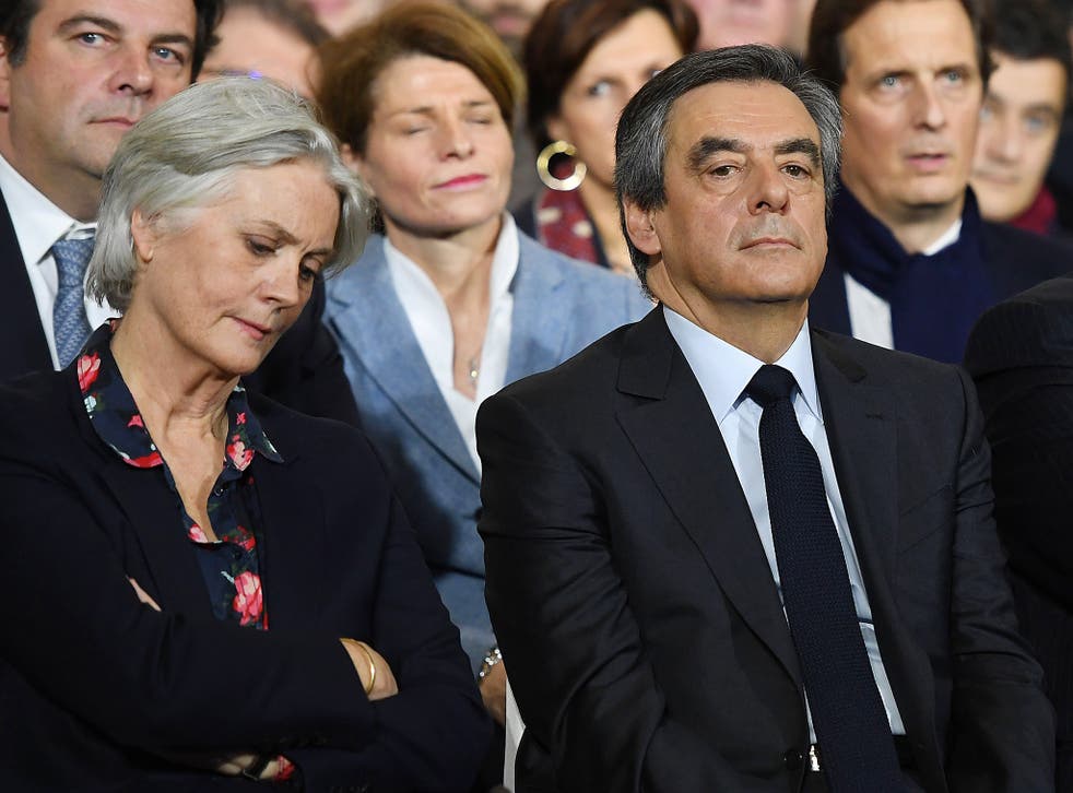 François Fillon and his wife Penelope have become embroiled in political scandal regarding fraud allegations