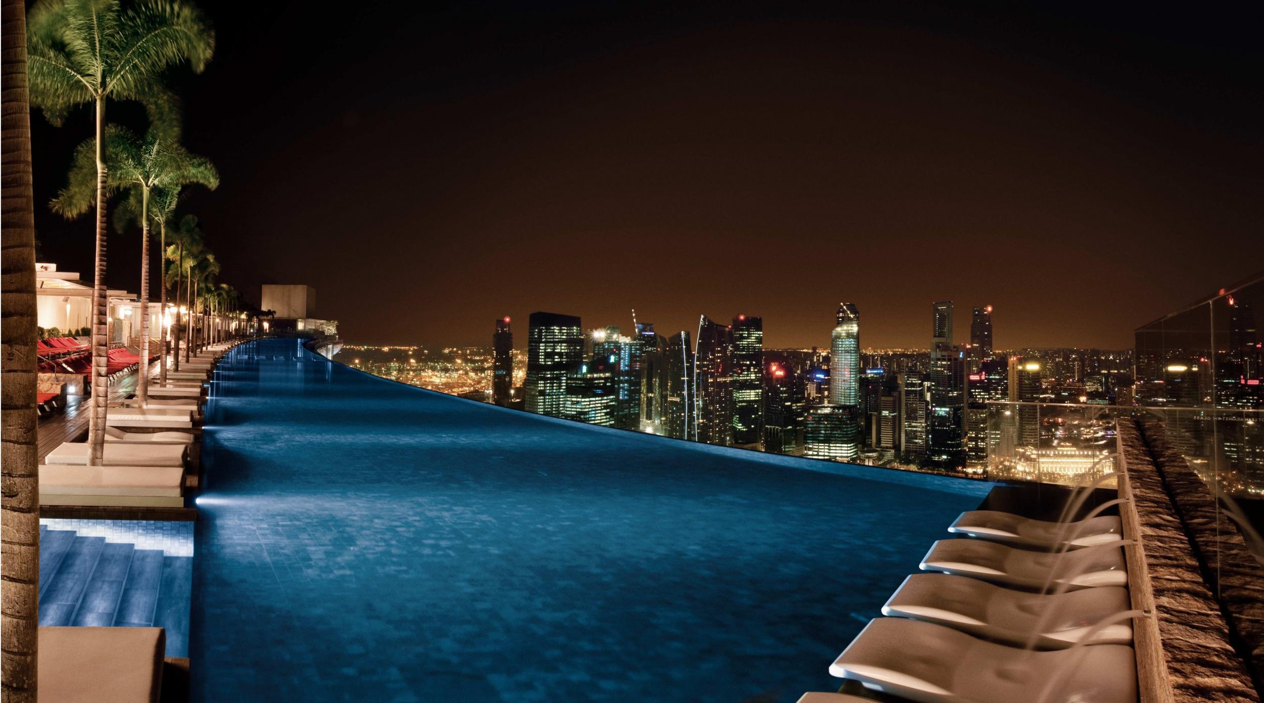 Marina Bay Sands sets the standard for city infinity pools
