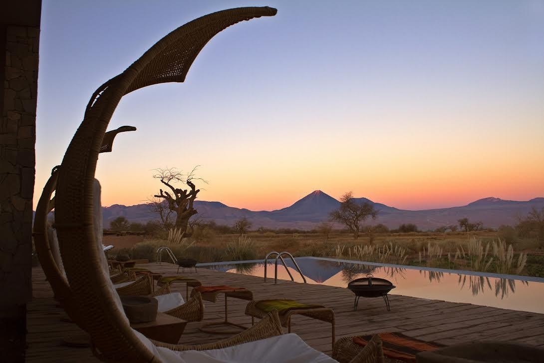 Swim in the driest landscape on earth at Tierra Atacama