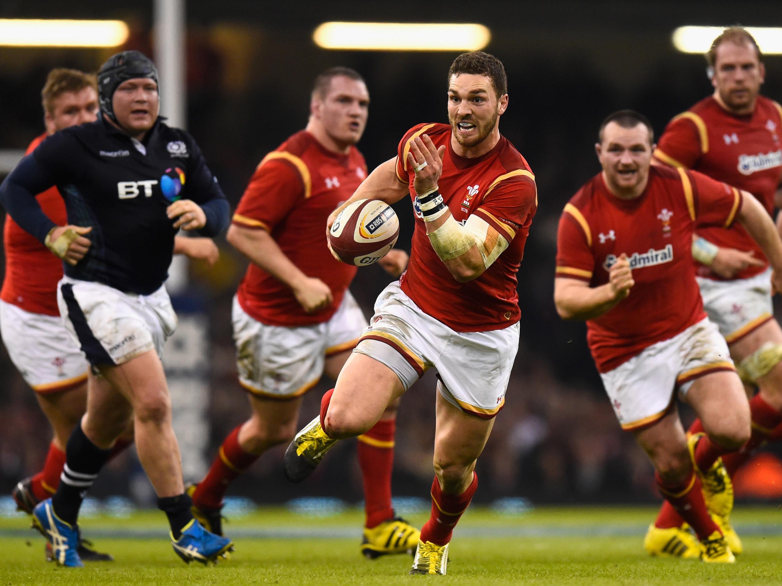 George North was the top try scorer last year but has struggled since