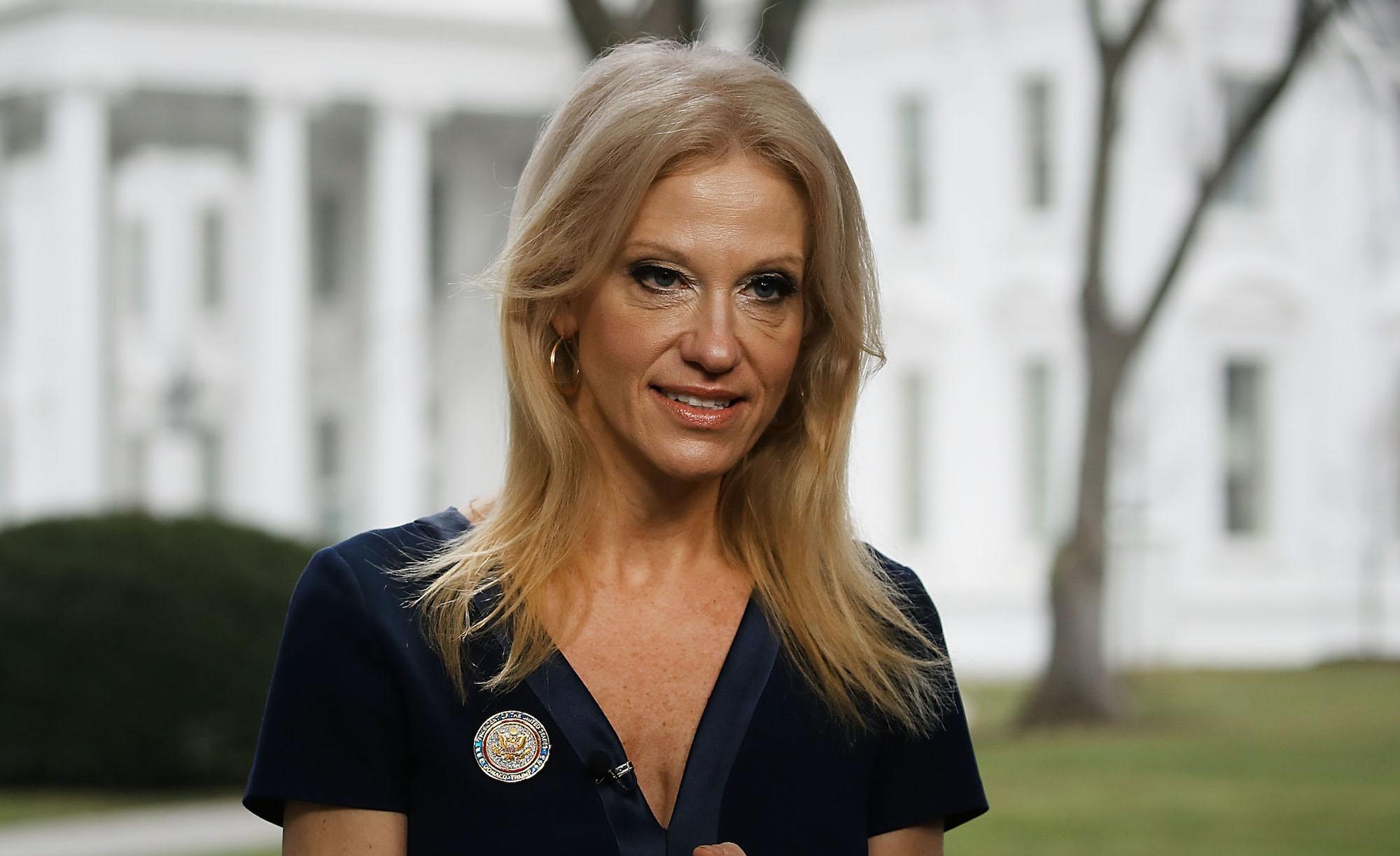Just a reminder, Conway is the woman who coined the phrase ‘alternative facts’