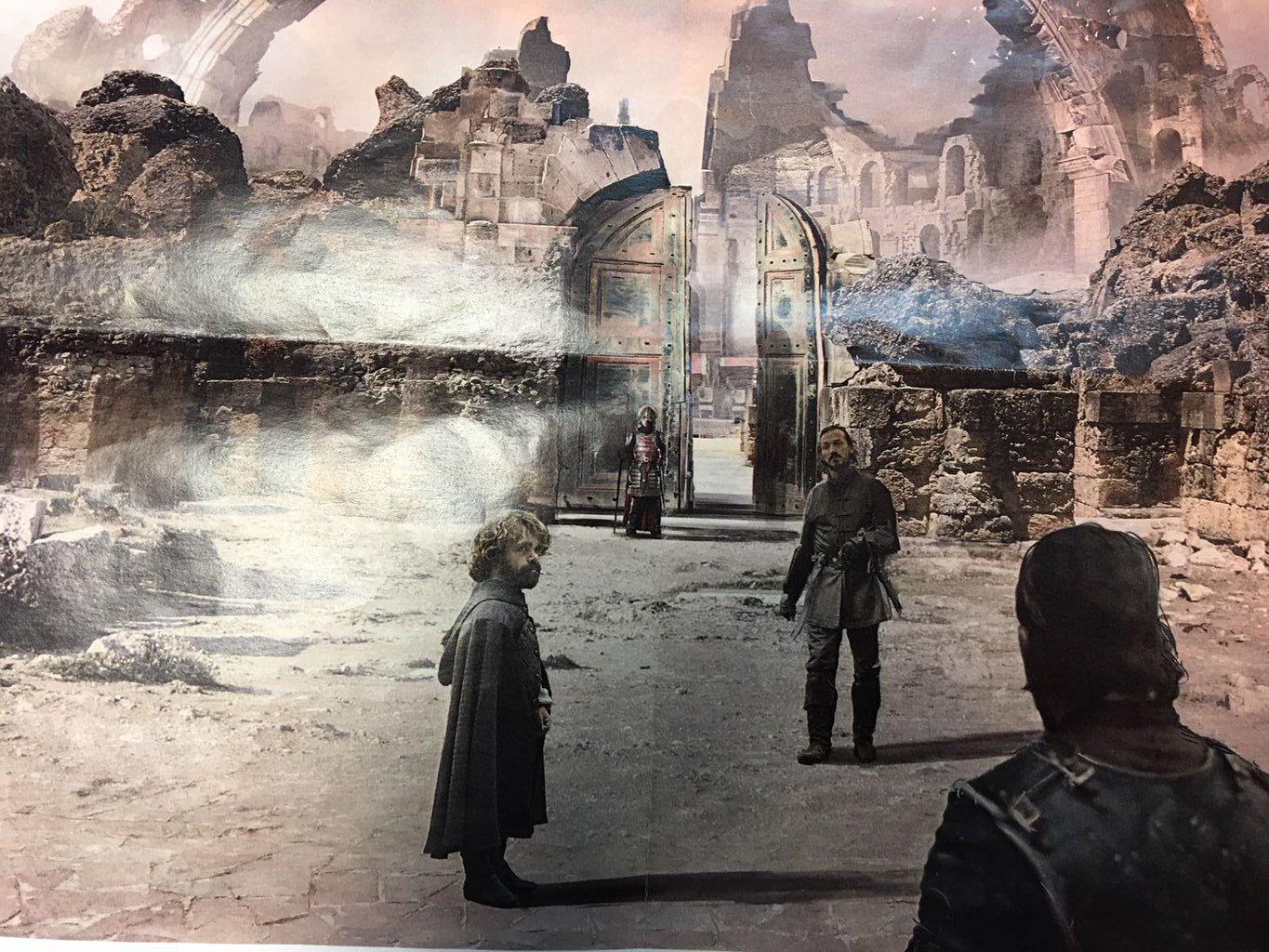 The photo of concept art that was posted