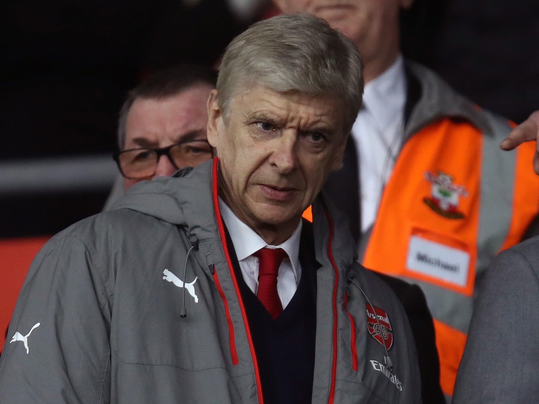 Wenger has refused to rule Arsenal out of the title race despite being 12 points behind Chelsea