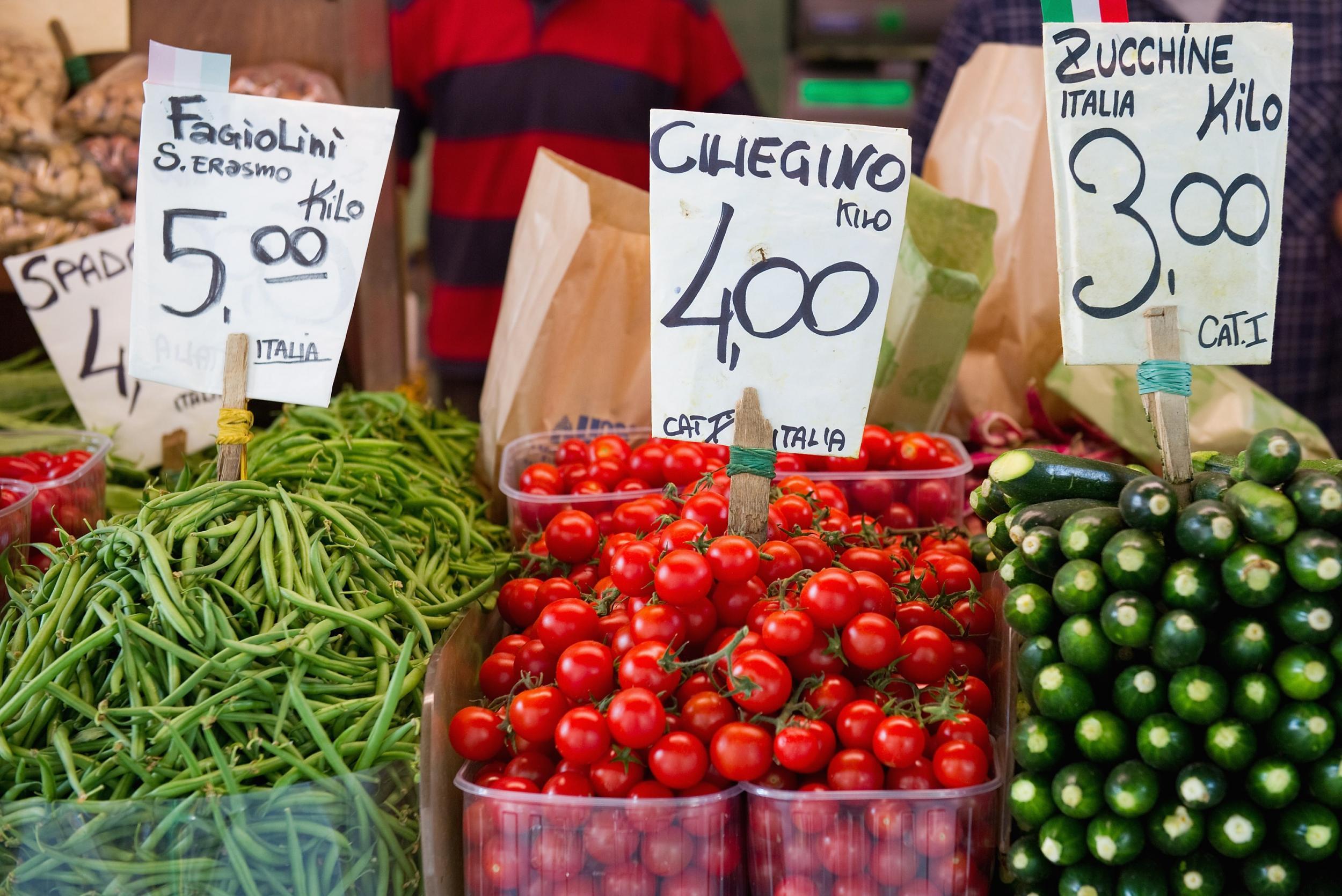 Market Crush: Vegetables in Venice