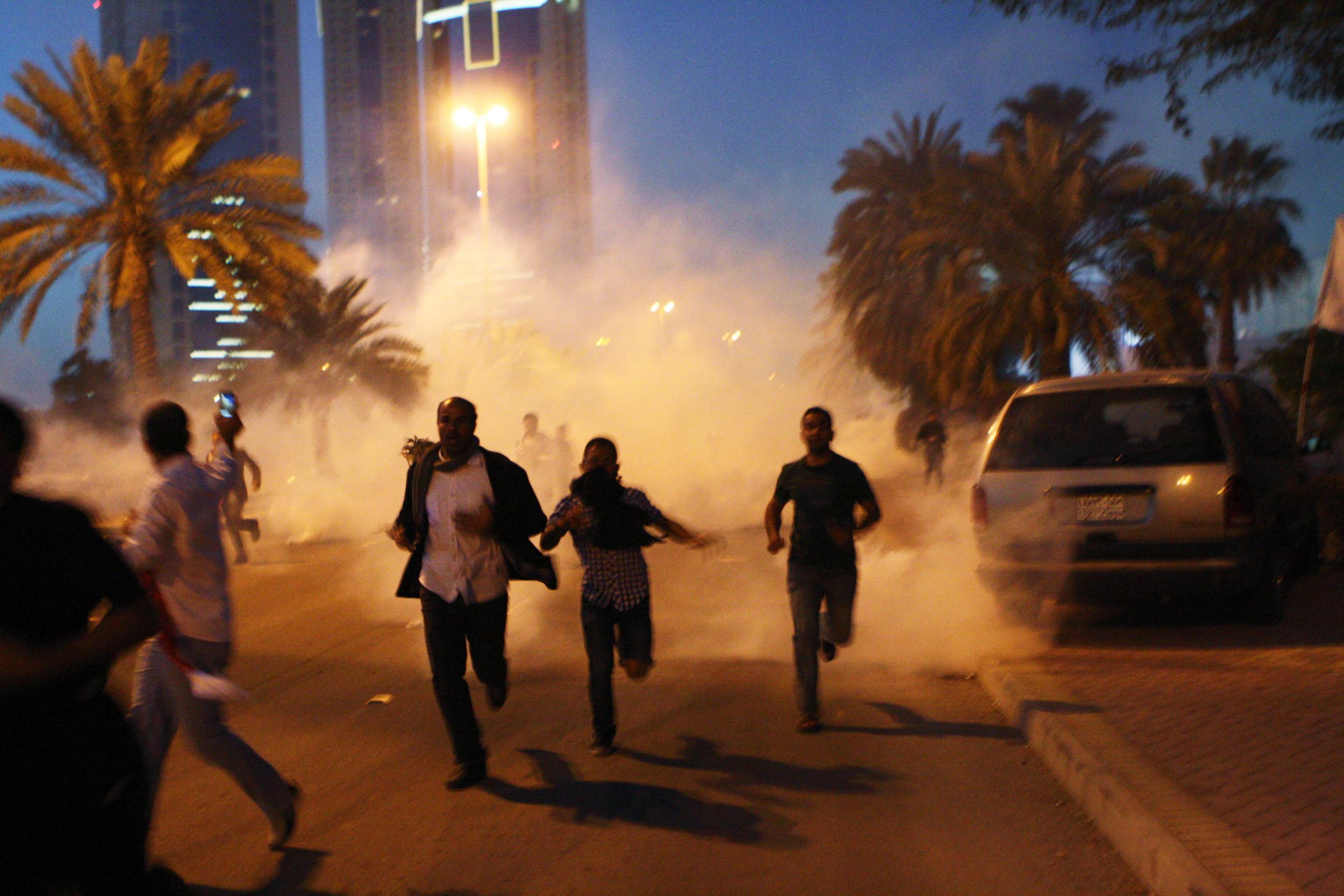 The Bahraini government reportedly used live ammunition to repress demonstrations (Getty)