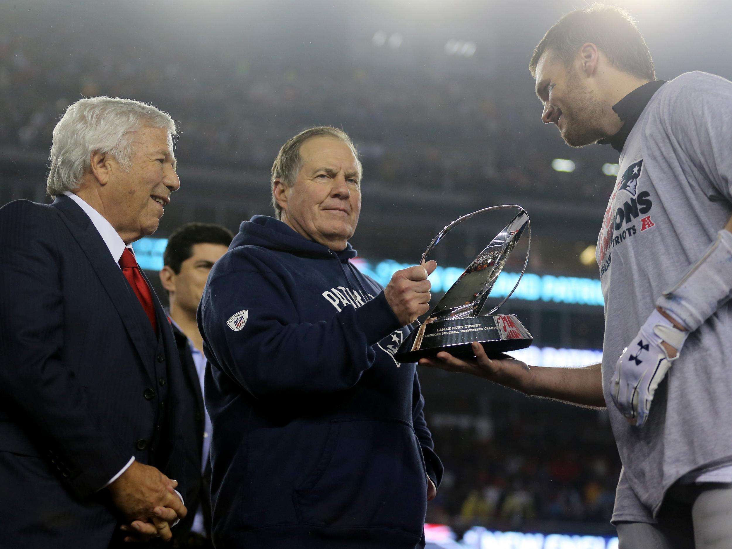 Belichick has won the AFL East 14 times in 16 years