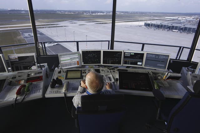 The French aviation authority stopped providing air traffic control services at Angers-Loire