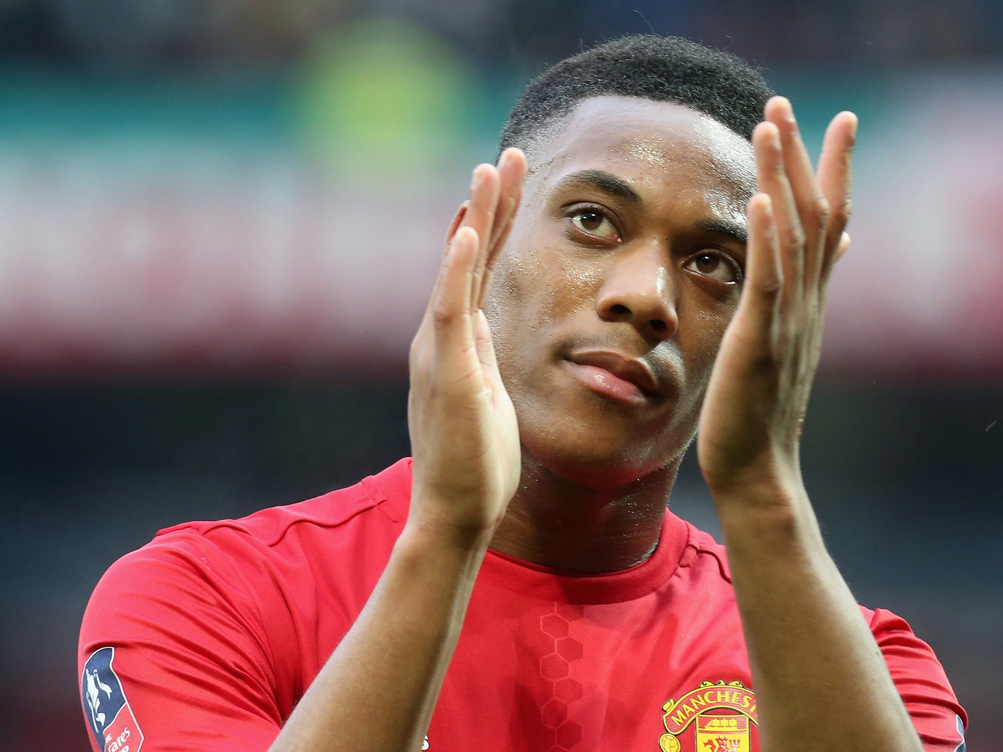 Anthony Martial has played just 711 minutes of Premier League football this season