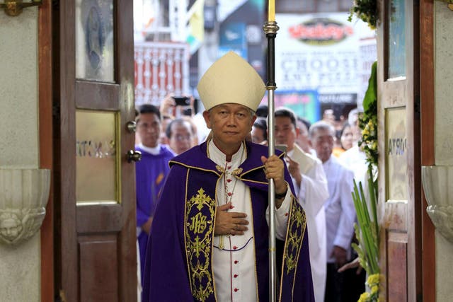 Bishop Broderick Pabillo, auxiliary bishop of the Archdiocese of Manila in the Philippines