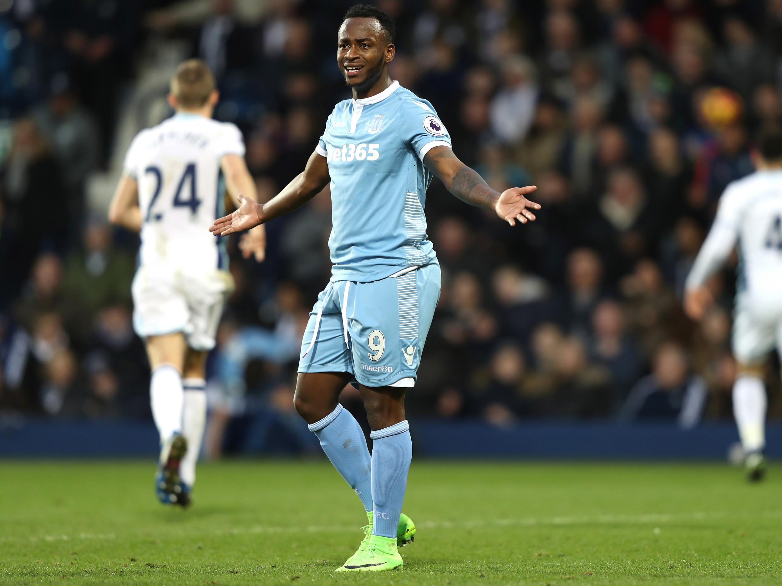 Berahino returned to the Hawthorns for the first time