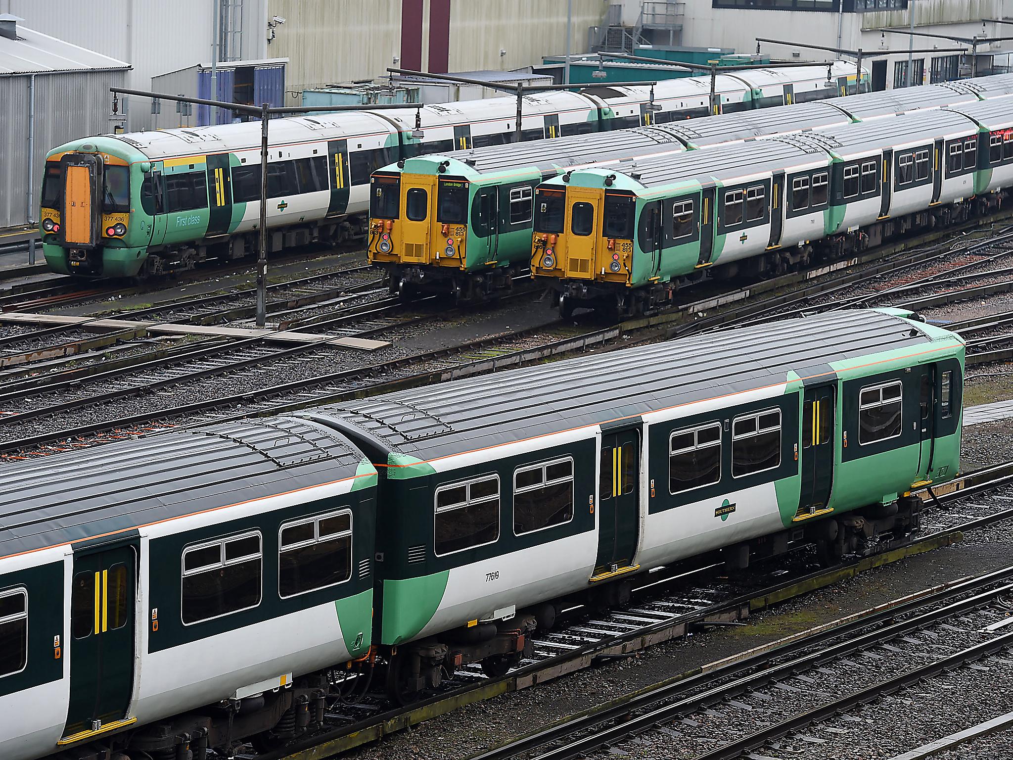 In the siding: Southern operator GTR has been hit with a £13.4m fine