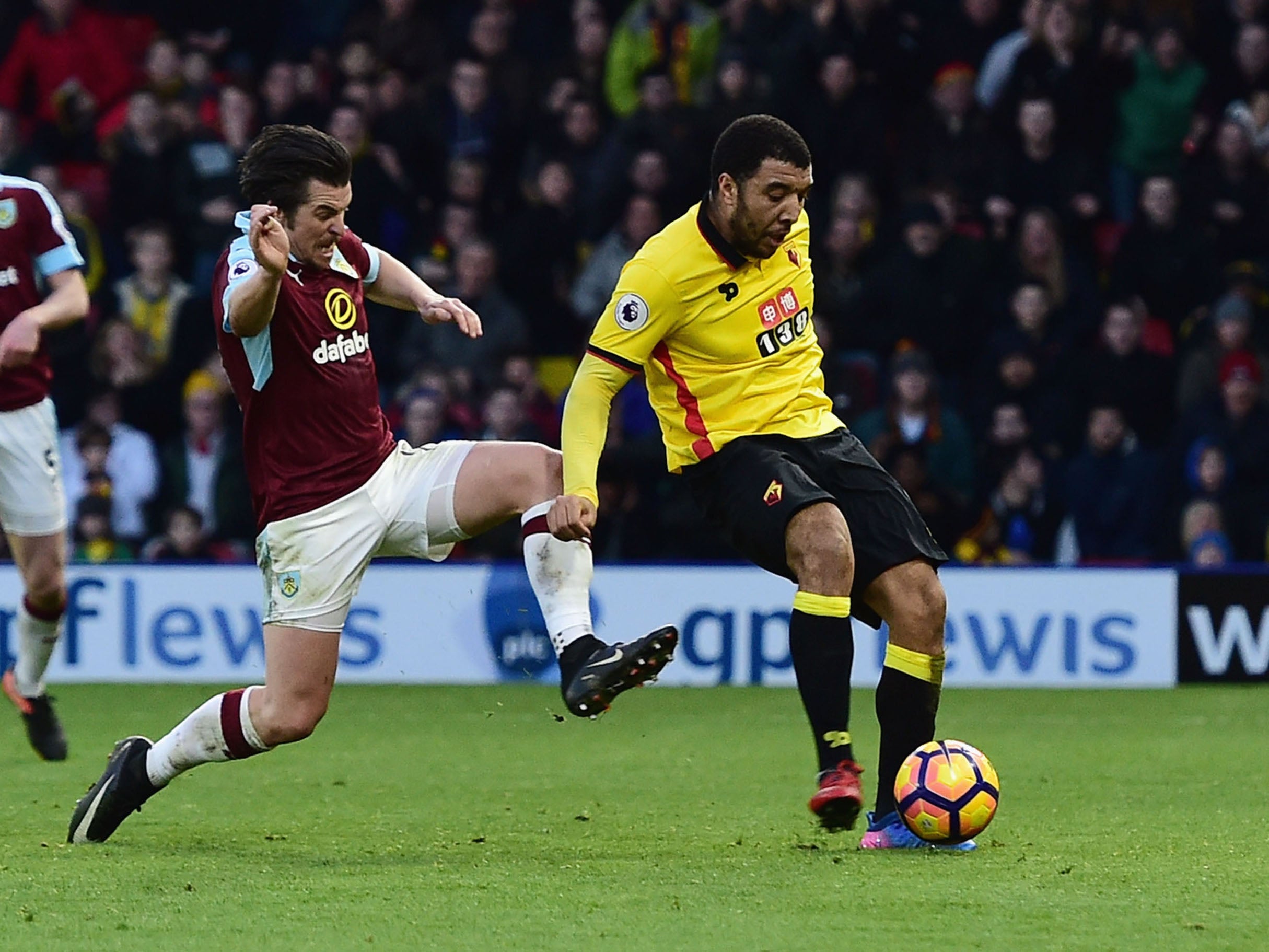 Troy Deeney scored the second for Watford