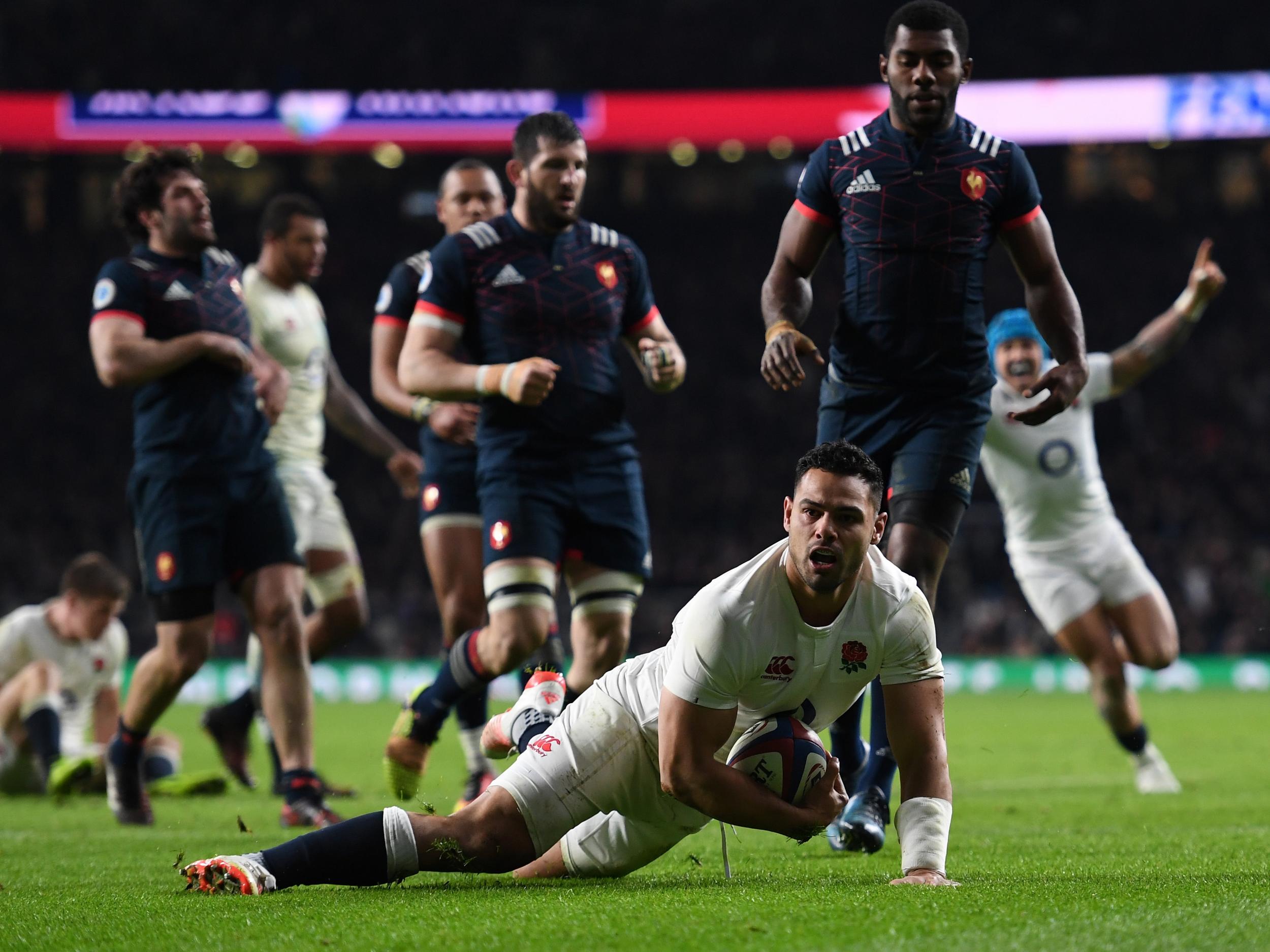 Te'o came off the bench to put England back ahead