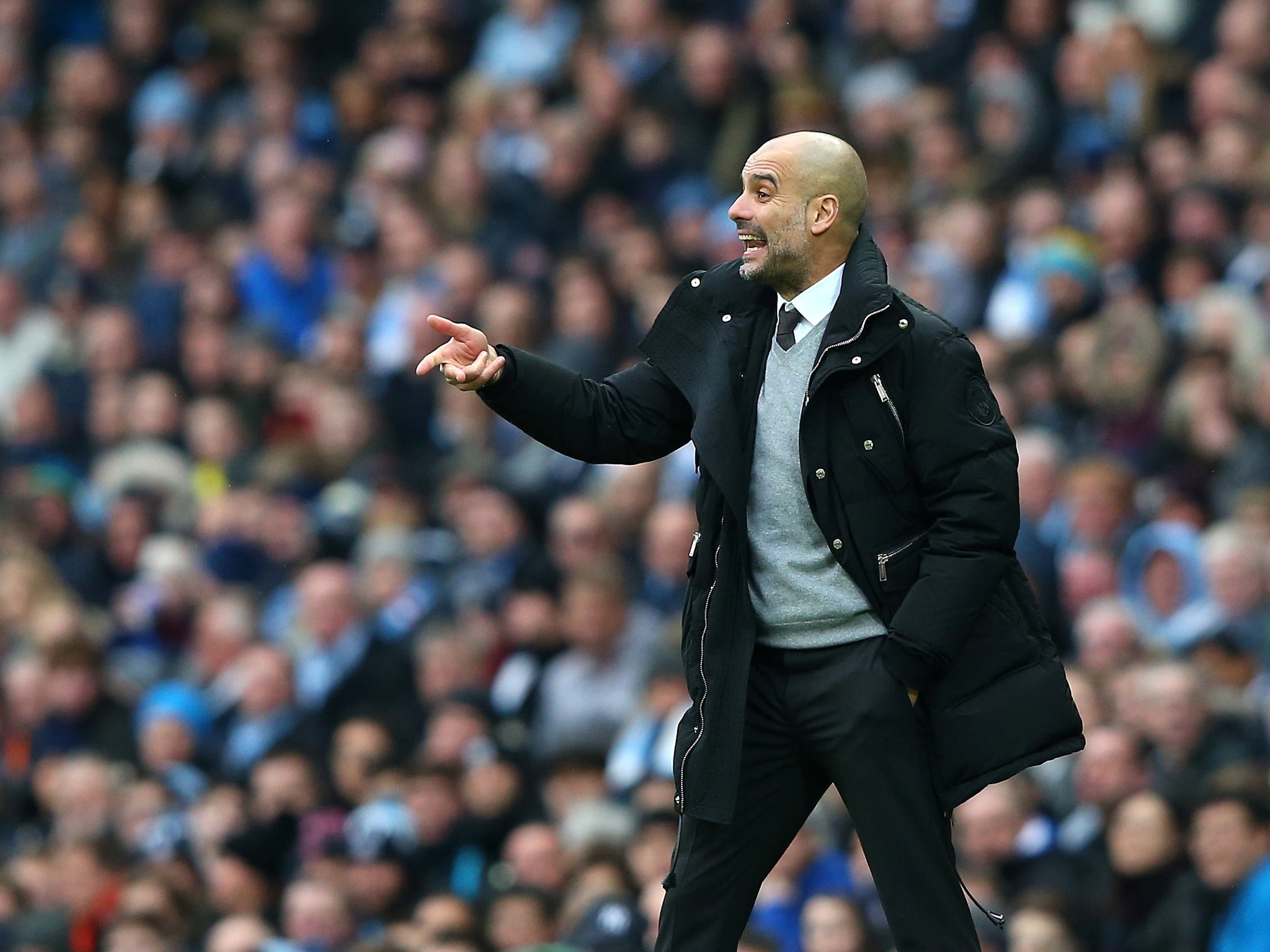 Pep Guardiola's side climbed up to third with the win