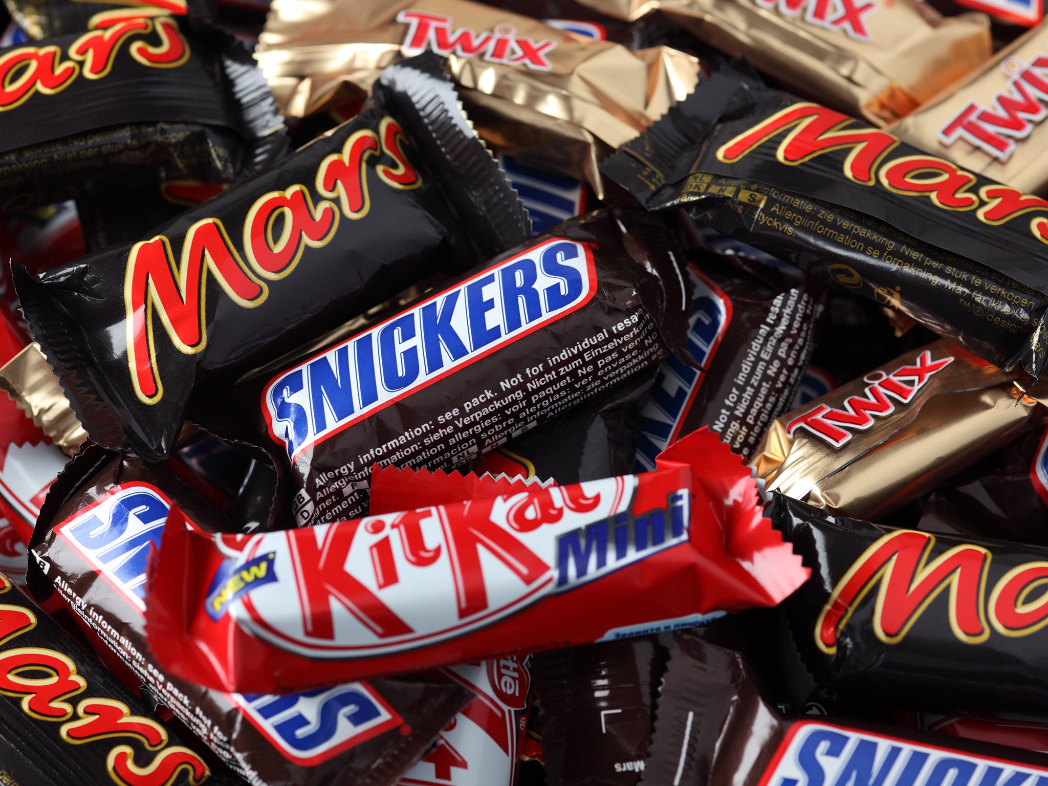 Chocolate manufacturers such as Mars and Nestle are likely to reduce their bars by 20 per cent