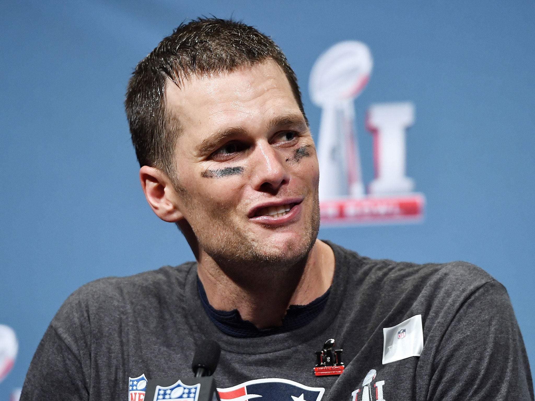 An emotional Tom Brady said he doubted the Patriots could fight back from 28-3 down to win the Super Bowl