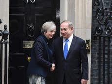 May urged to back fresh sanctions against Iran by Netanyahu