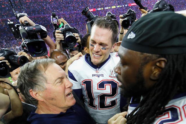 Brady and Belichick won a fifth Super Bowl together
