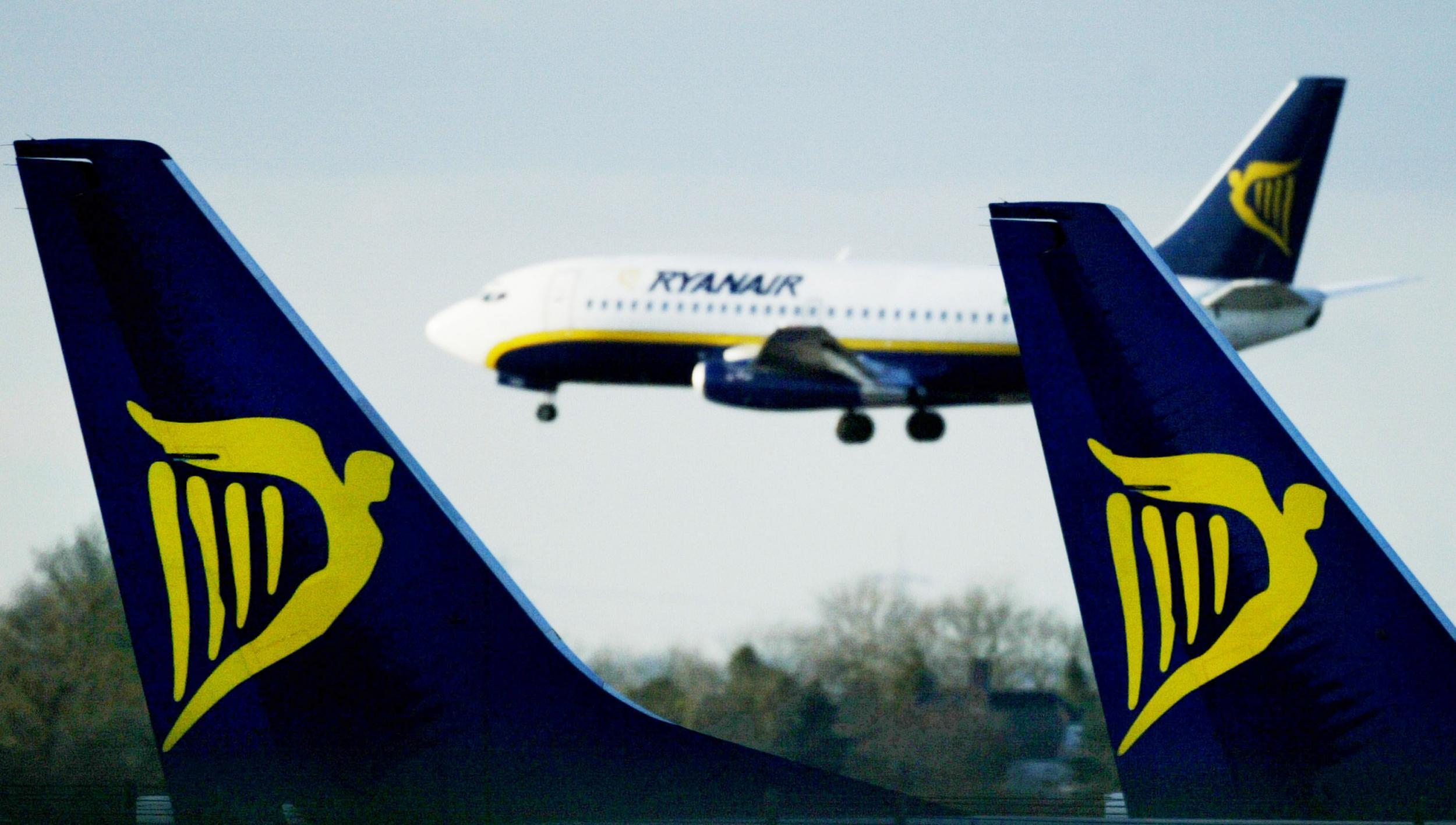 Ryanair's chief financial officer says domestic routes will be reviewed