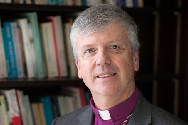 Bishop of Guildford Andrew Watson who has alleged he was a victim of abuse carried out by a former colleague of the Archbishop of Canterbury