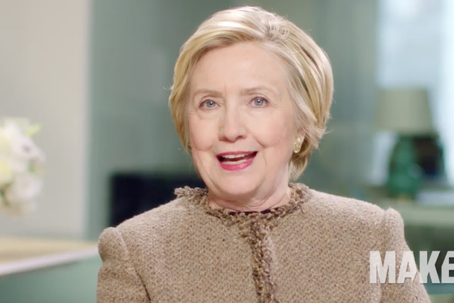 Hillary Clinton released her first post-inauguration video